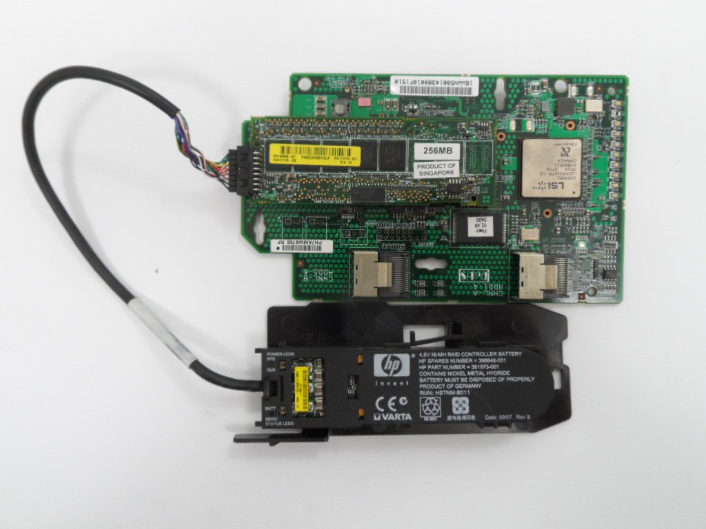 412206-001 - Smart Array W/256MB P400i - Refurbished