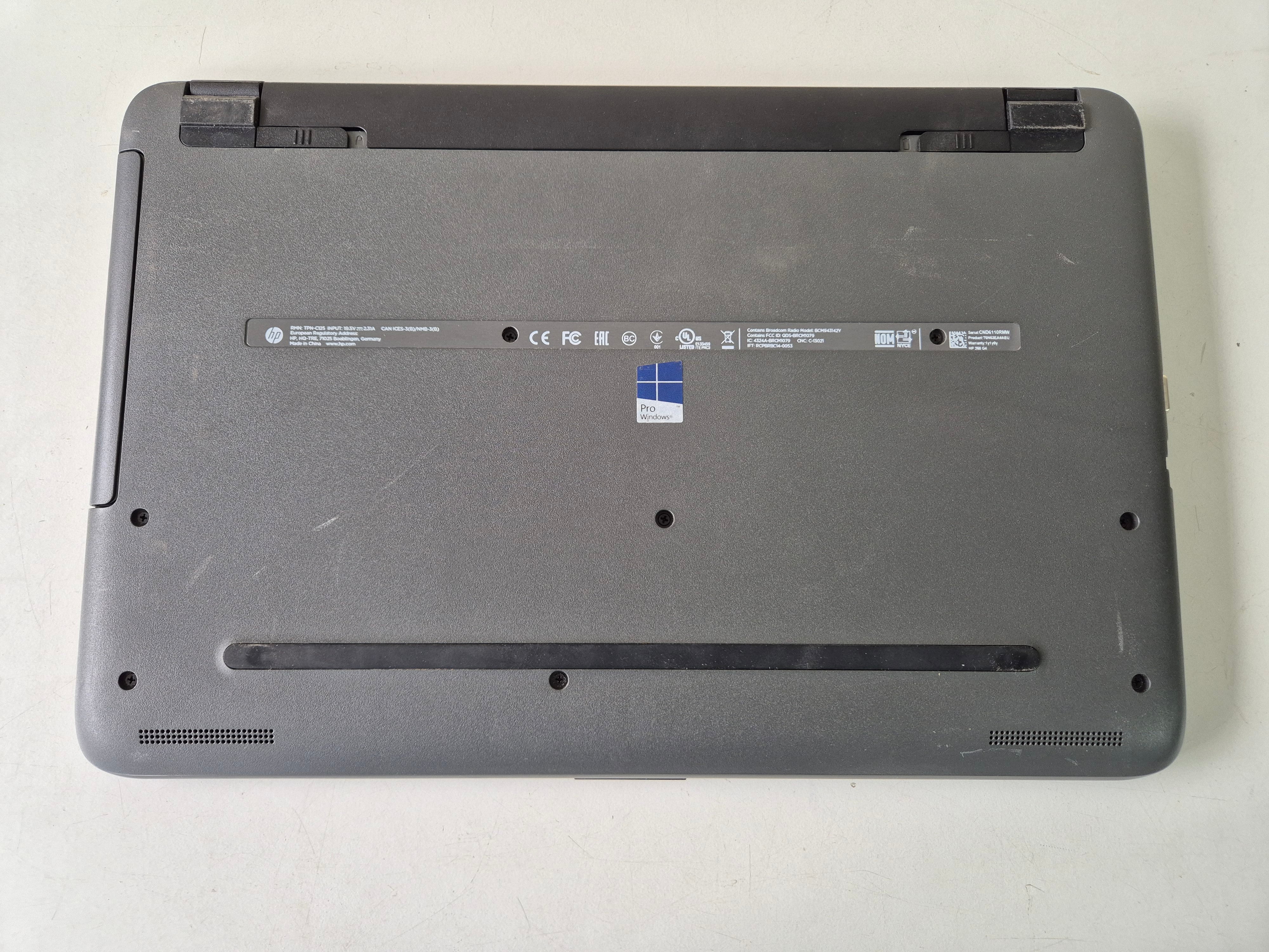 HP 250 G4 500GB HD 4GB RAM i5-6200U 2.4GHz Win10 15.6" NOT HOLDING CHARGE ( T6N63EA#ABU ) USED
