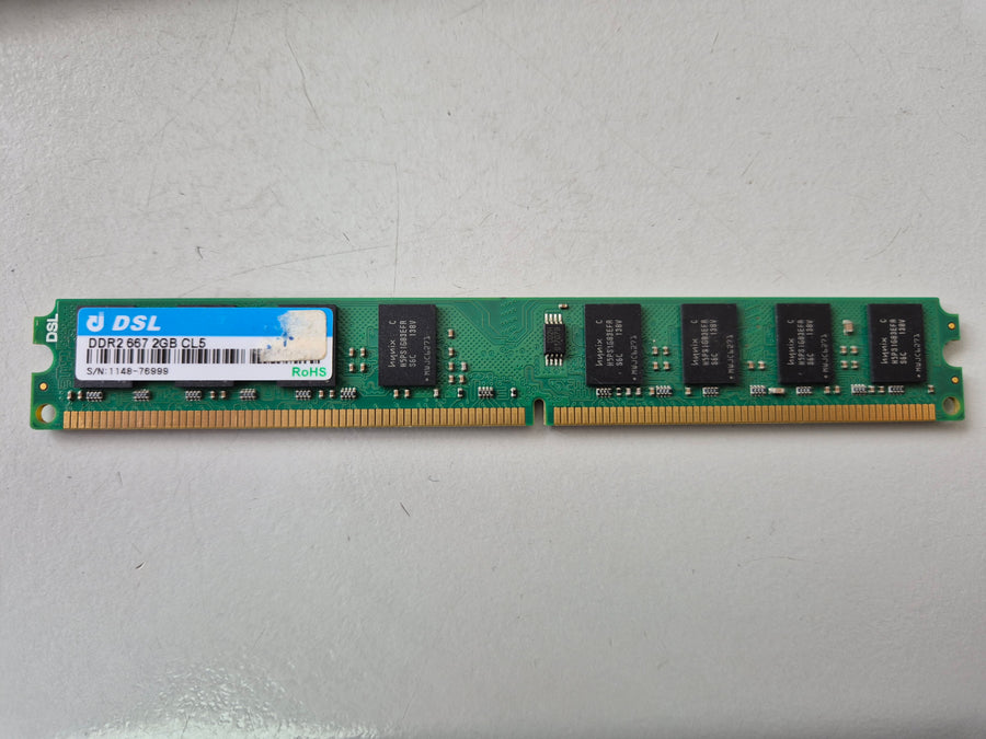 DSL 2GB DDR2 667MHz CL5 DIMM REF