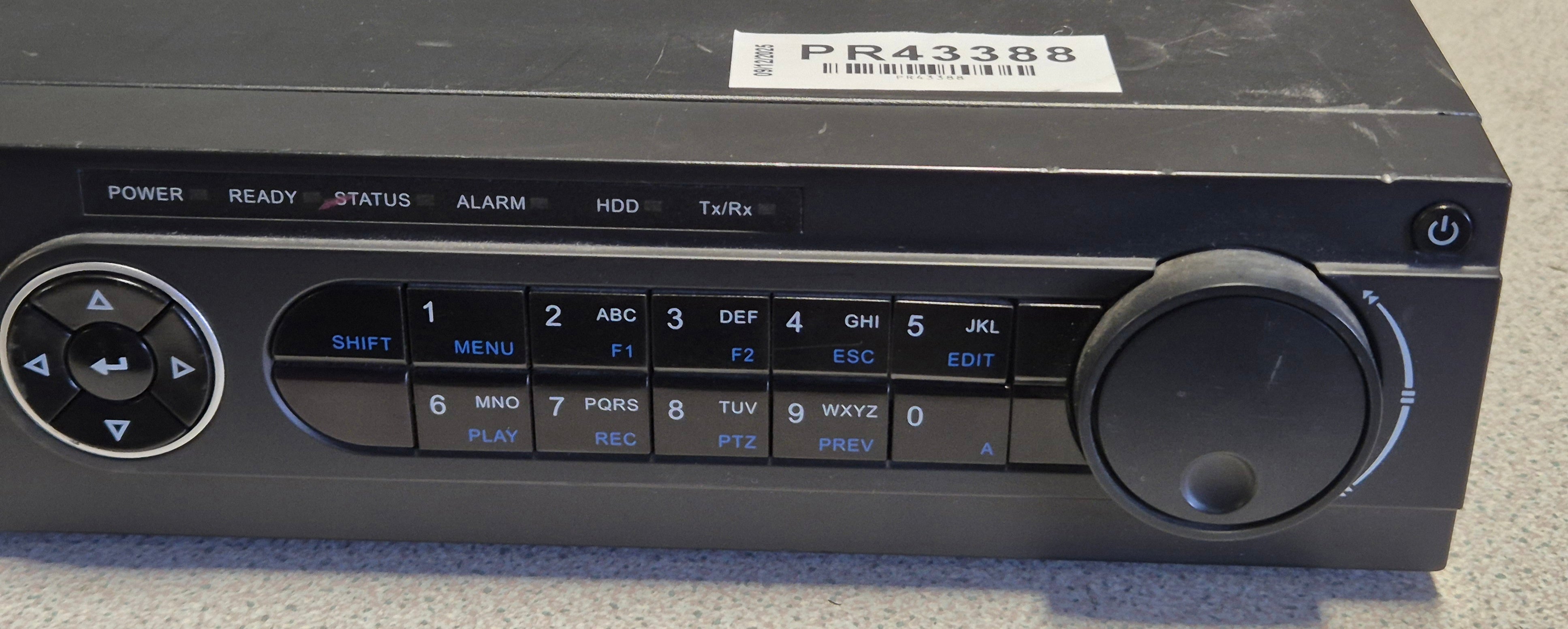 HIKVision 16 Channel Turbo HD DVR - 4TB HDD - admin password reset to 12345 ( DS-7316HQHI-SH ) USED