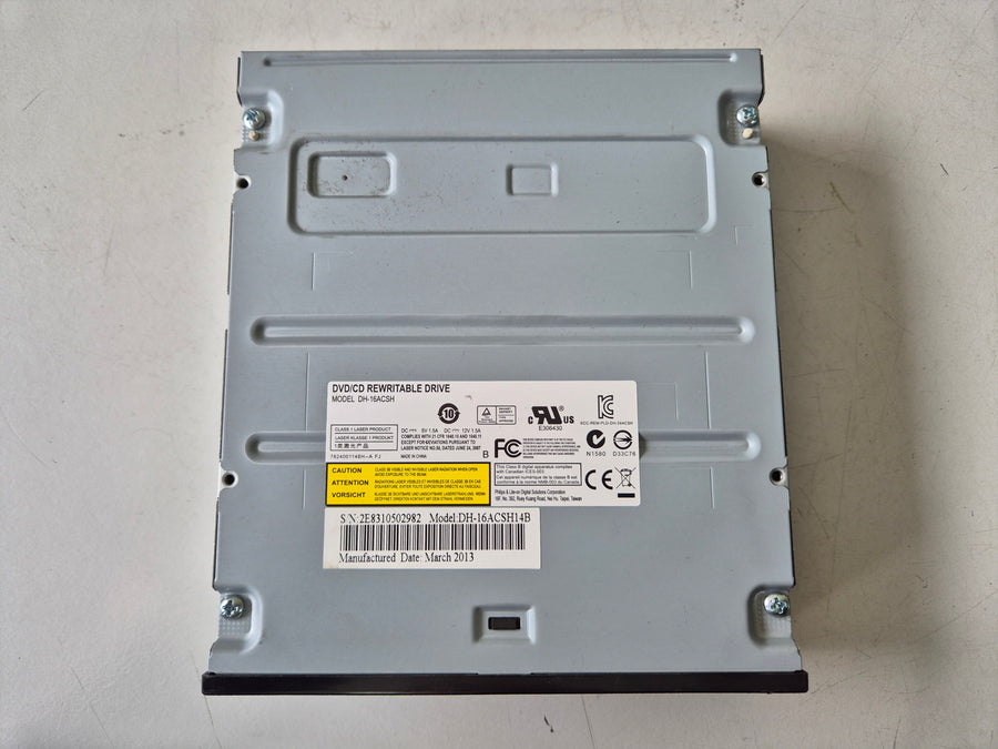 Philips DH-16ACSH 16x SATA DVD-RW CD-RW Drive ( DH-16ACSH14B ) USED