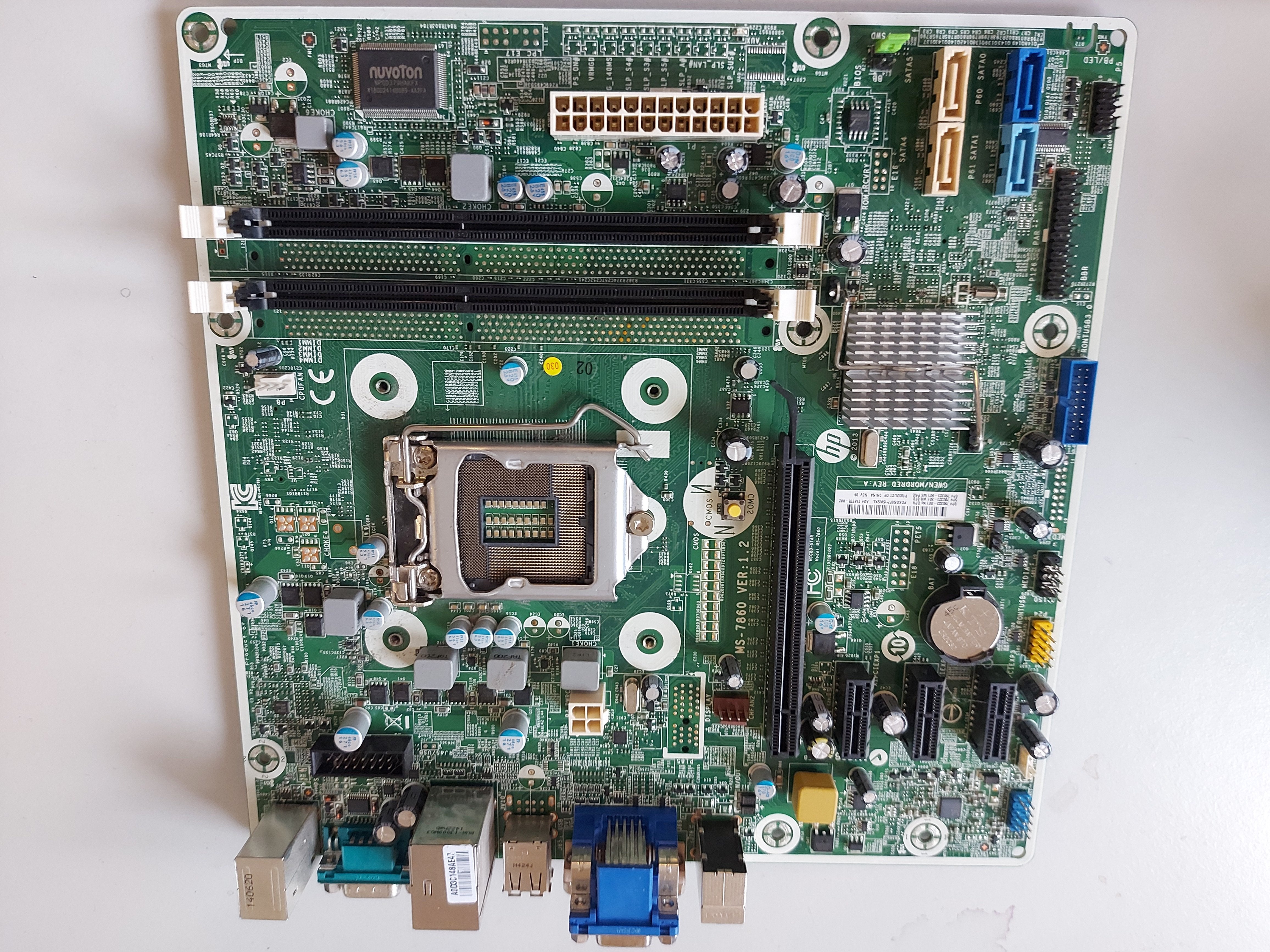 HP 400 G2 LGA1150 MT MS-7860 VER.1.2 Motherboard 780323-001 718775-002