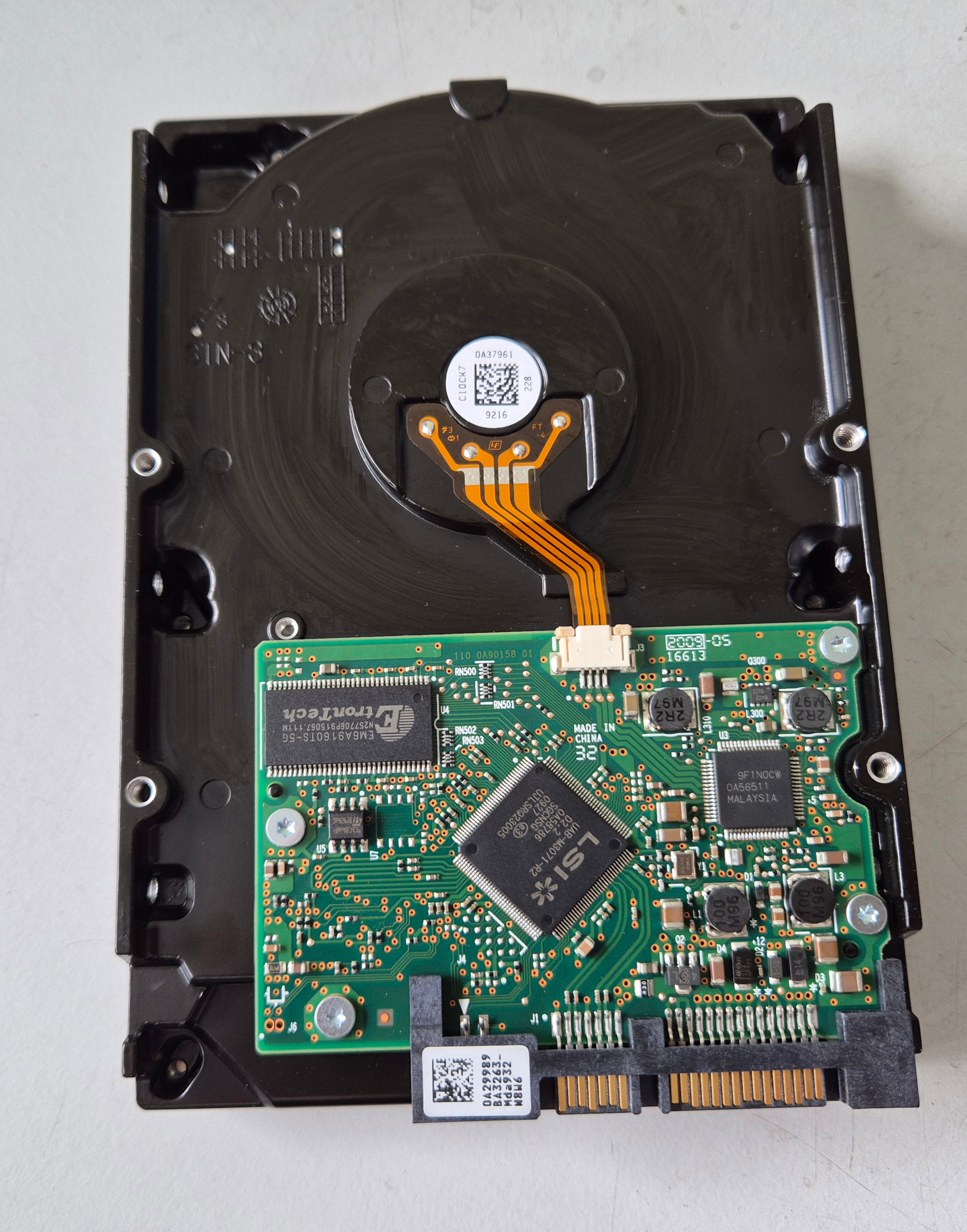 Hitachi 1TB SATA 7200rpm 3.5in HDD ( 0A38016 HDT721010SLA360 ) USED