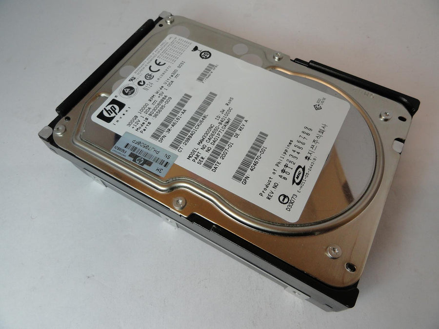 HP Fujitsu 300GB SCSI 80 Pin 10Krpm 3.5in HDD ( CA06550-B40100DC MAW3300NC 365695-009 BD30089BBA 404670-001 3R-A6181-AA ) REF