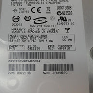 PR24347_0B22136_Hitachi 73GB SCSI 80 Pin 15Krpm 3.5in HDD - Image3