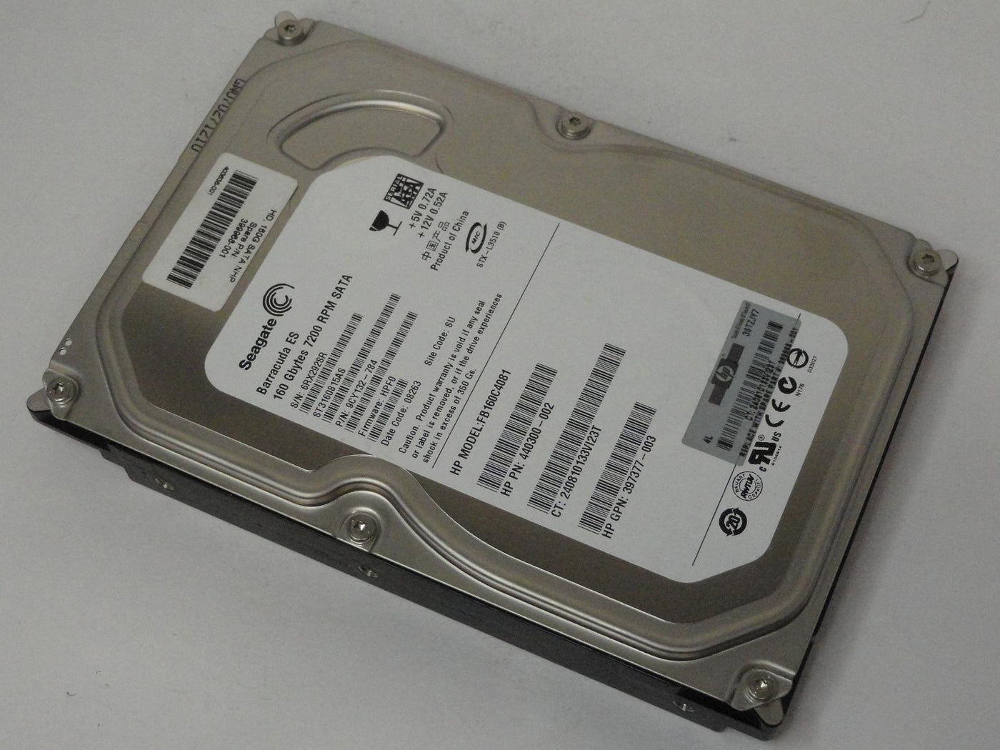 9CY132-784 - Seagate HP 160GB SATA 7200rpm 3.5in HDD - Refurbished