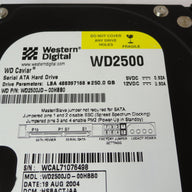 WD2500JD-00HBB0 - Western Digital 250Gb SATA 7200rpm 3.5in HDD - Refurbished