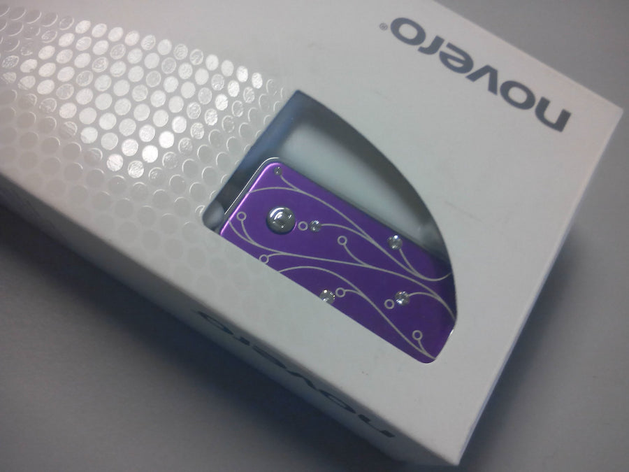 Novero Soho Crystal Bluetooth Headphones - Violet - PC User | PC Parts And Spares | FREE UK DELIVERY