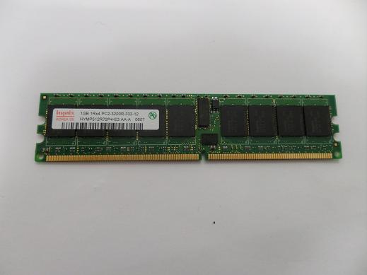 HYMP512R72P4-E3 - Hynix 1GB PC2-3200 DDR2-400MHz ECC Registered CL3 240-Pin DIMM Single Rank Memory Module - Mfr P/N HYMP512R72P4-E3 - Refurbished