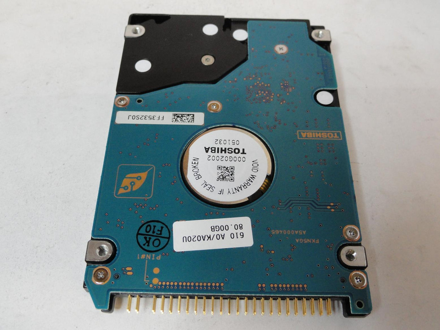 PR23967_HDD2188_Toshiba 80GB IDE 4200rpm 2.5in HDD - Image2