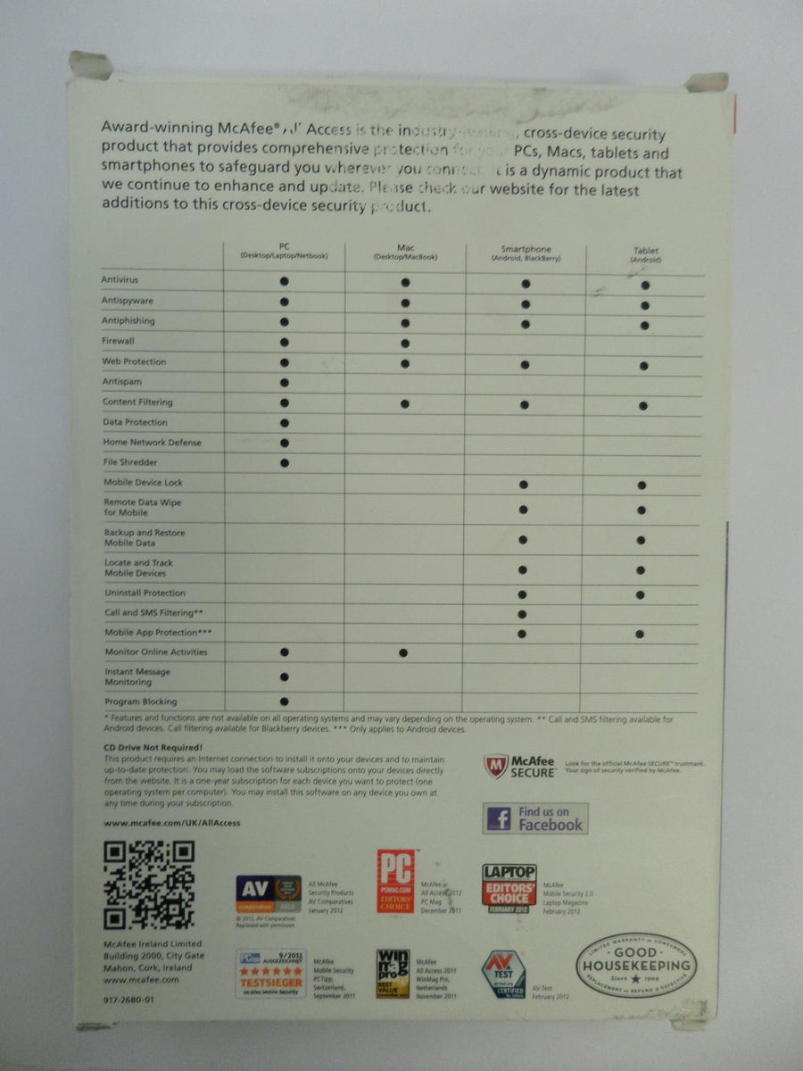 PR25030_AAH13UMR5RAA_McAfee All Access - Household 2013 - Image2