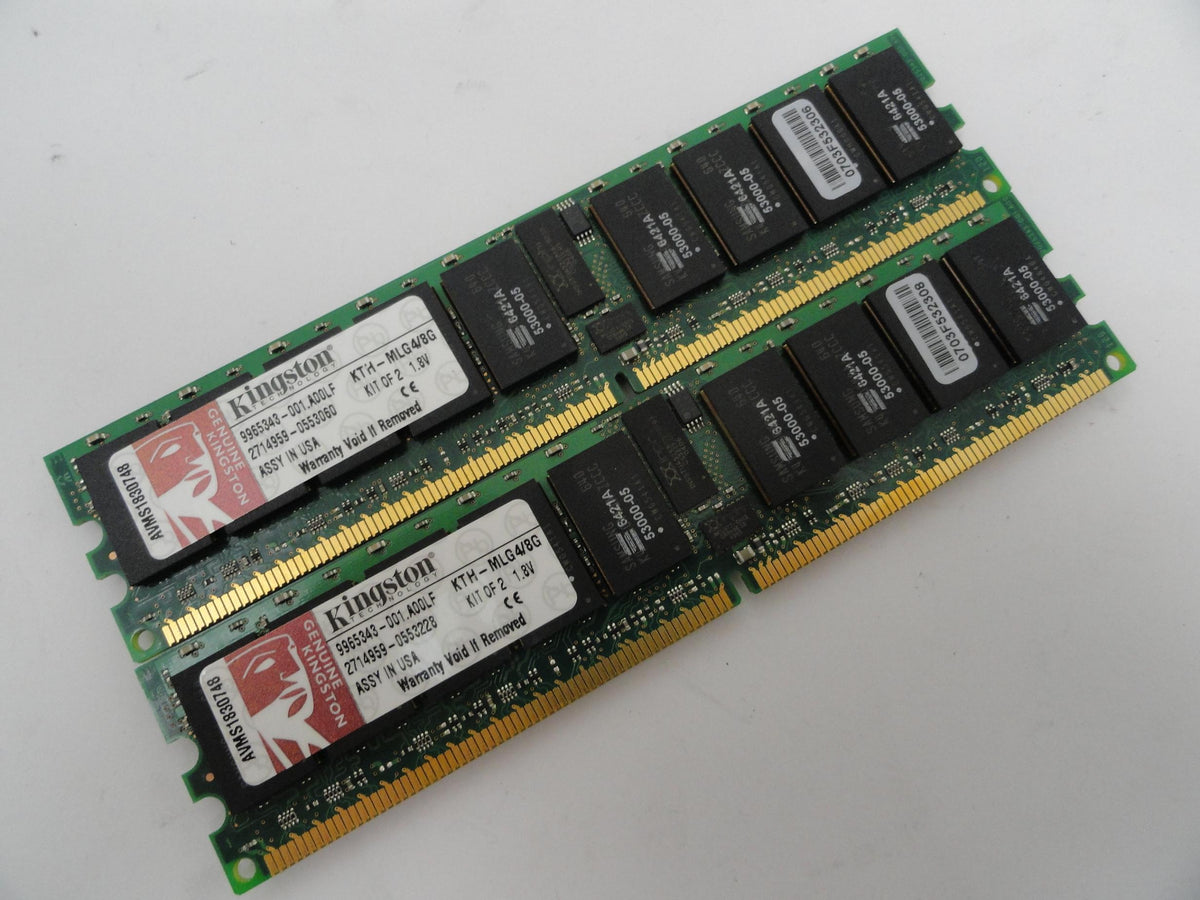 Kingston 8Gb RAM Kit ( 9965343-001.A00LF KTH-MLG4/8G 2BLU ) REF