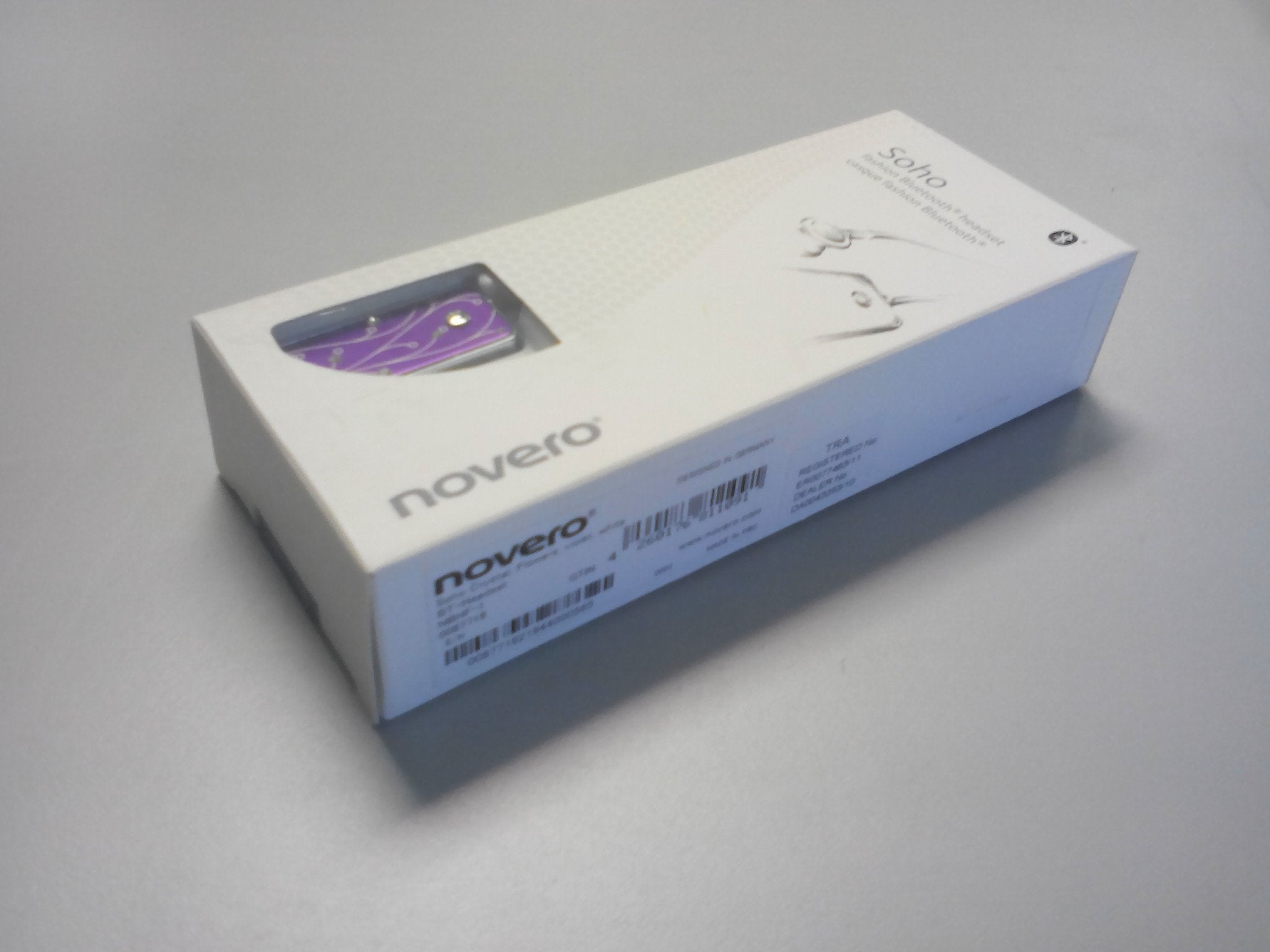 Novero Soho Crystal Bluetooth Headphones - Violet - PC User | PC Parts And Spares | FREE UK DELIVERY