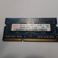 HMT325S6BFR8C-H9 N0 - Hynix 2GB 204p PC3-10600 CL9 8c 256x8 DDR3-1333 1Rx8 1.5V SODIMM - Refurbished