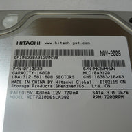 PR12591_0F10633_Hitachi 160GB SATA 7200rpm 3.5in HDD - Image2