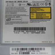 Toshiba/Samsung 16x DVD Master 16e DVD Drive ( SD-616  USED )