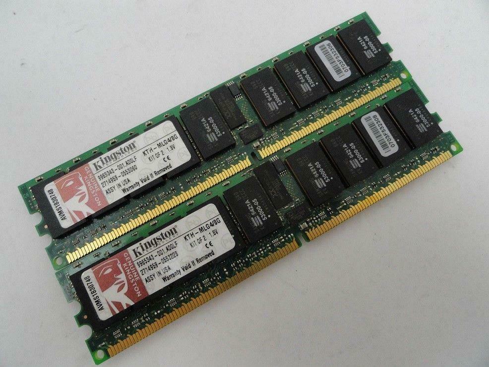 Kingston 8Gb RAM Kit ( 9965343-001.A00LF KTH-MLG4/8G 2BLU ) REF