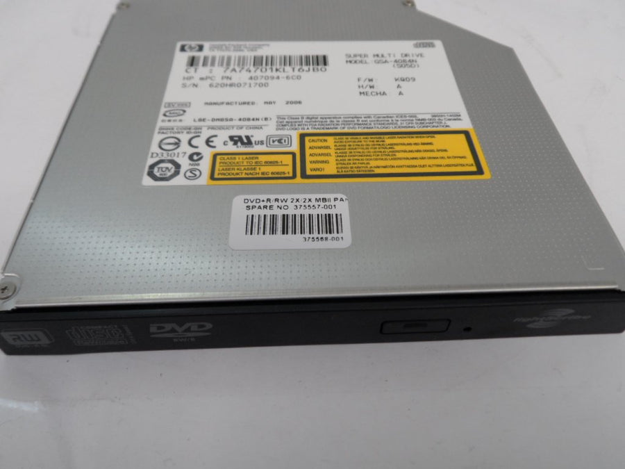 PR15994_407094-6C0_HP CD/DVD+R/RW With LightScribe Super Multi Drive - Image2