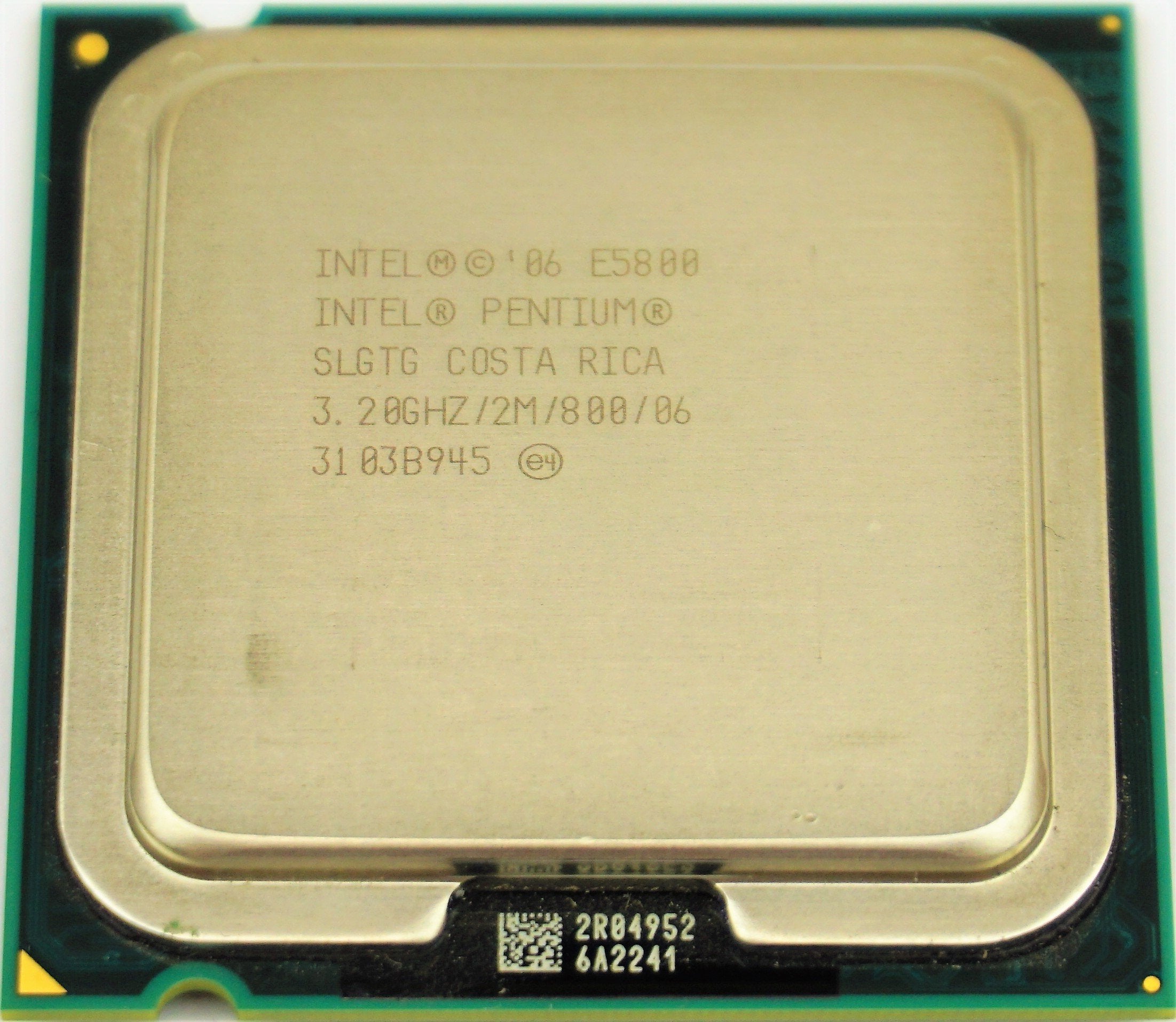 Intel Pentium E5800 3.20Ghz Dual Core LGA775 65W CPU SLGTG