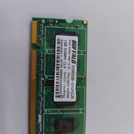 Buffalo 1GB 533MHz CL4 nonECC unbuffered PC24200 DDR2 SODIMM D2N533B-S1GHJJ8