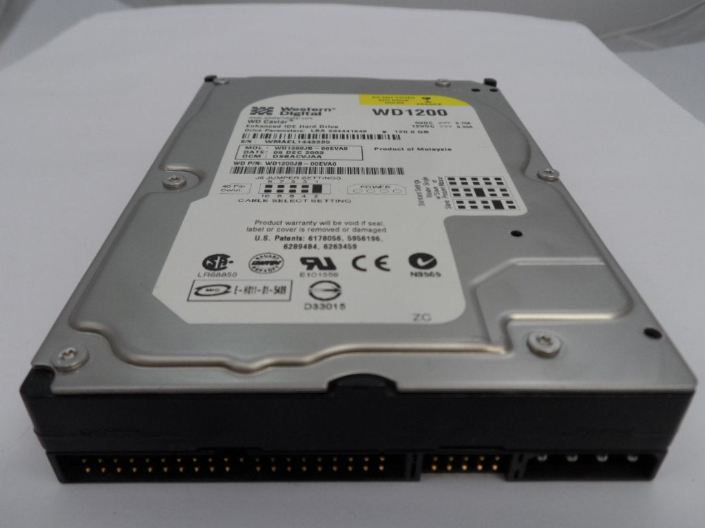 PR19251_WD1200JB-00EVA0_Western Digital 120GB 3.5" IDE Hard Drive - Image2