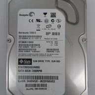 9BD131-145 - Seagate Sun 80GB SATA 7200rpm 3.5in Barracuda 7200.9 HDD - USED
