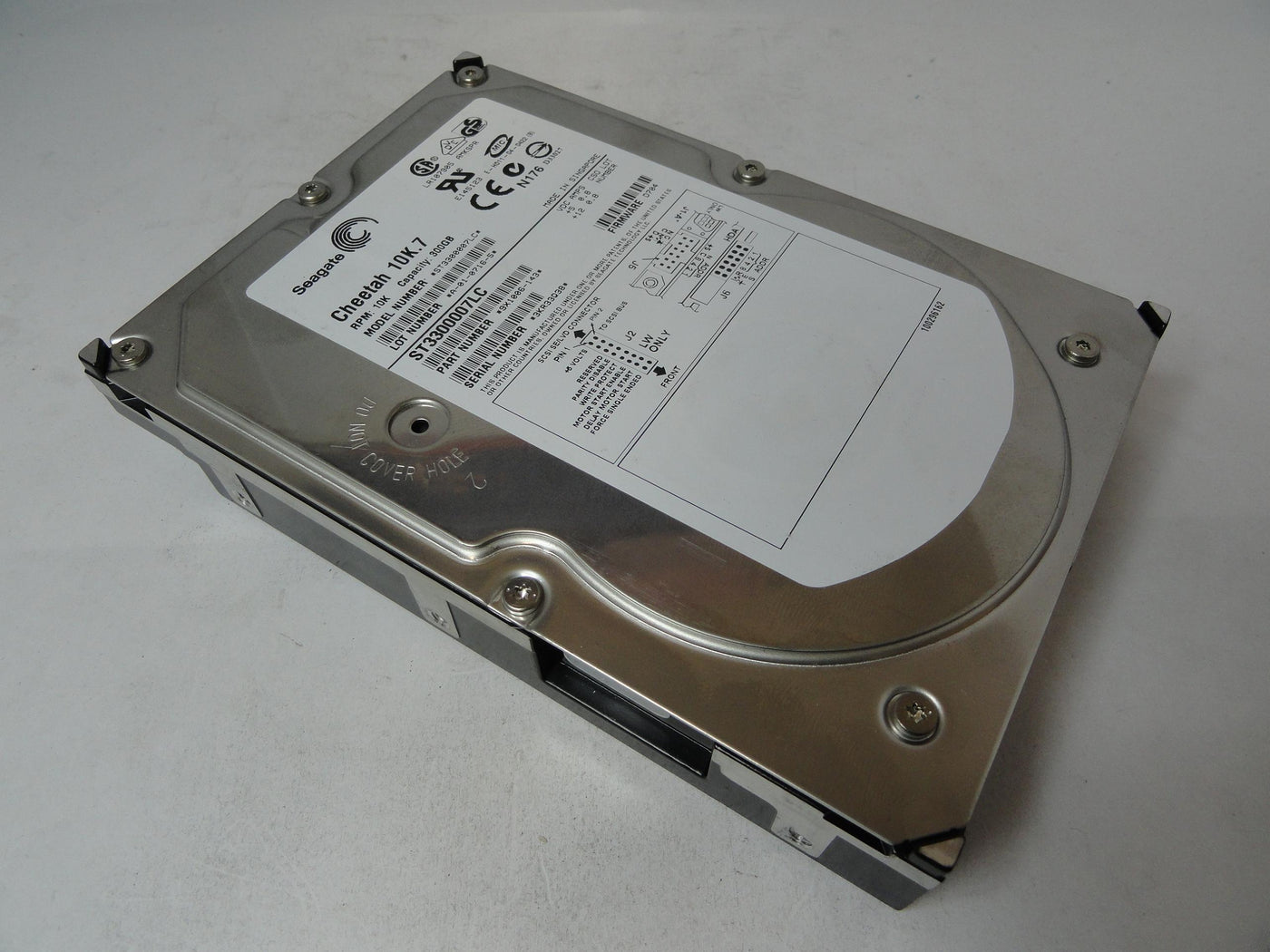 PR21972_9X1006-143_Seagate 300Gb SCSI 80 Pin 10Krpm 3.5in HDD - Image2