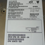 PR23043_9X2006-153_Seagate HP 146Gb SCSI 80 Pin 10Krpm 3.5in HDD - Image3