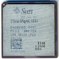 Sun 1.28GHZ CPU for Ultra Sparc IIIi ( SME1603 ) REF