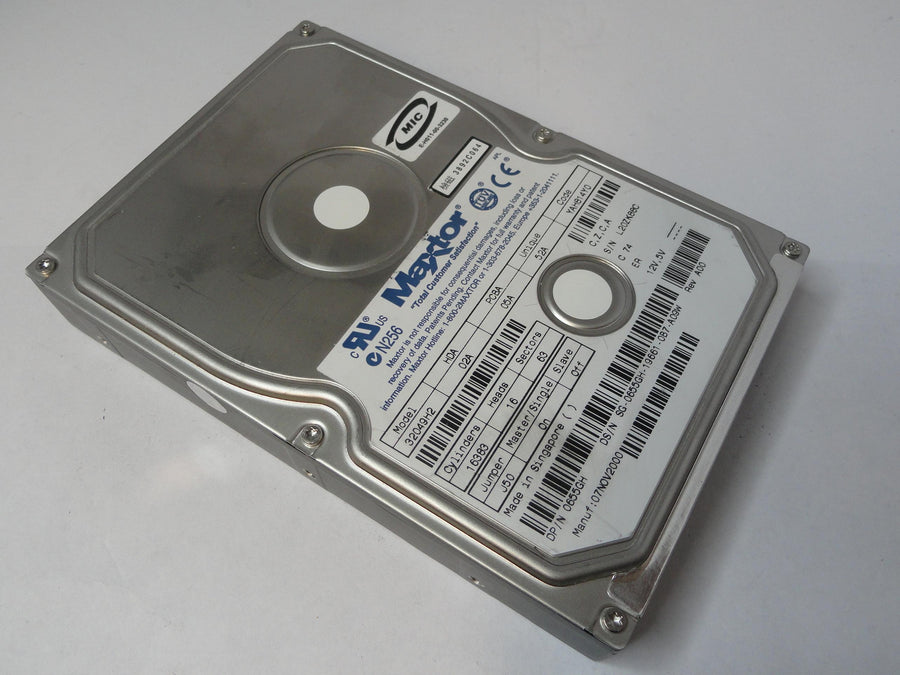 Maxtor Dell 20Gb IDE 5400rpm 3.5in HDD ( 32049H2 0655GH ) REF