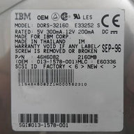 IBM SGI 2GB SCSI 80 Pin 5600rpm 3.5in HDD