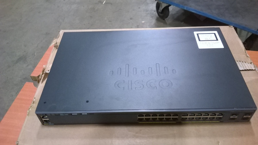 CISCO CATALYST 24 PORT ETHERNET SWITCH MANAGED ( WS-C2960X-24TS-L NOB )