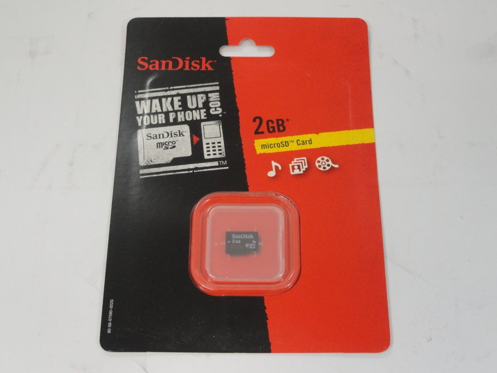SanDisk 2Gb MicroSD Memory Card
