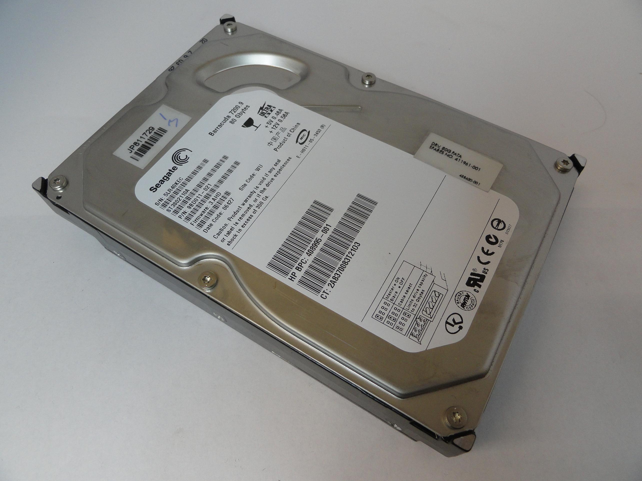 PR21024_9BD011-021_Seagate HP 80Gb IDE 7200rpm 3.5in HDD - Image4