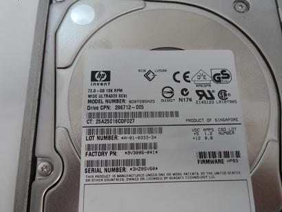 PR20541_9V3006-041_Seagate HP 72.8GB SCSI 80 Pin 10Krpm 3.5in HDD - Image6