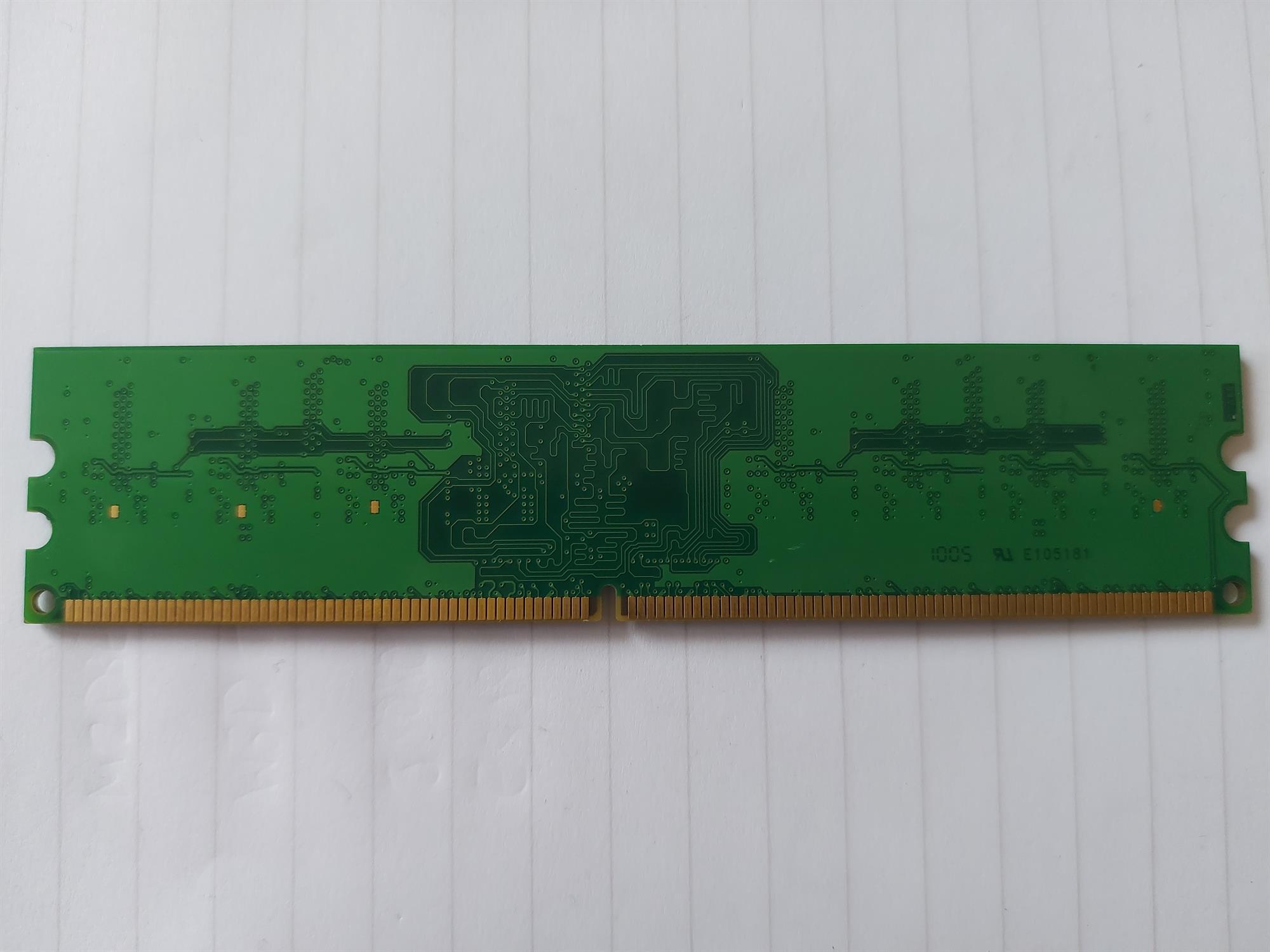 Crucial 1GB PC2-5300 DDR2-667MHz non-ECC Unbuffered CL5 240-Pin DIMM Memory Module(CT12864AA667.M8FJ2)