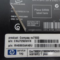 PR20279_nx7300_HP nx7300 No Ram 1.6ghz No HDD Laptop - Image6