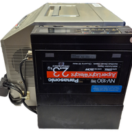 Panasonic TC-1100G Colour TV + NV-180 VHS Video Recorder ( TC-1100G ) USED