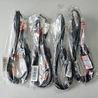 JOBLOT x4 Dell DVI-D M-M 6ft Digital Video Cable ( 50.7A2A0.001-R ) NEW