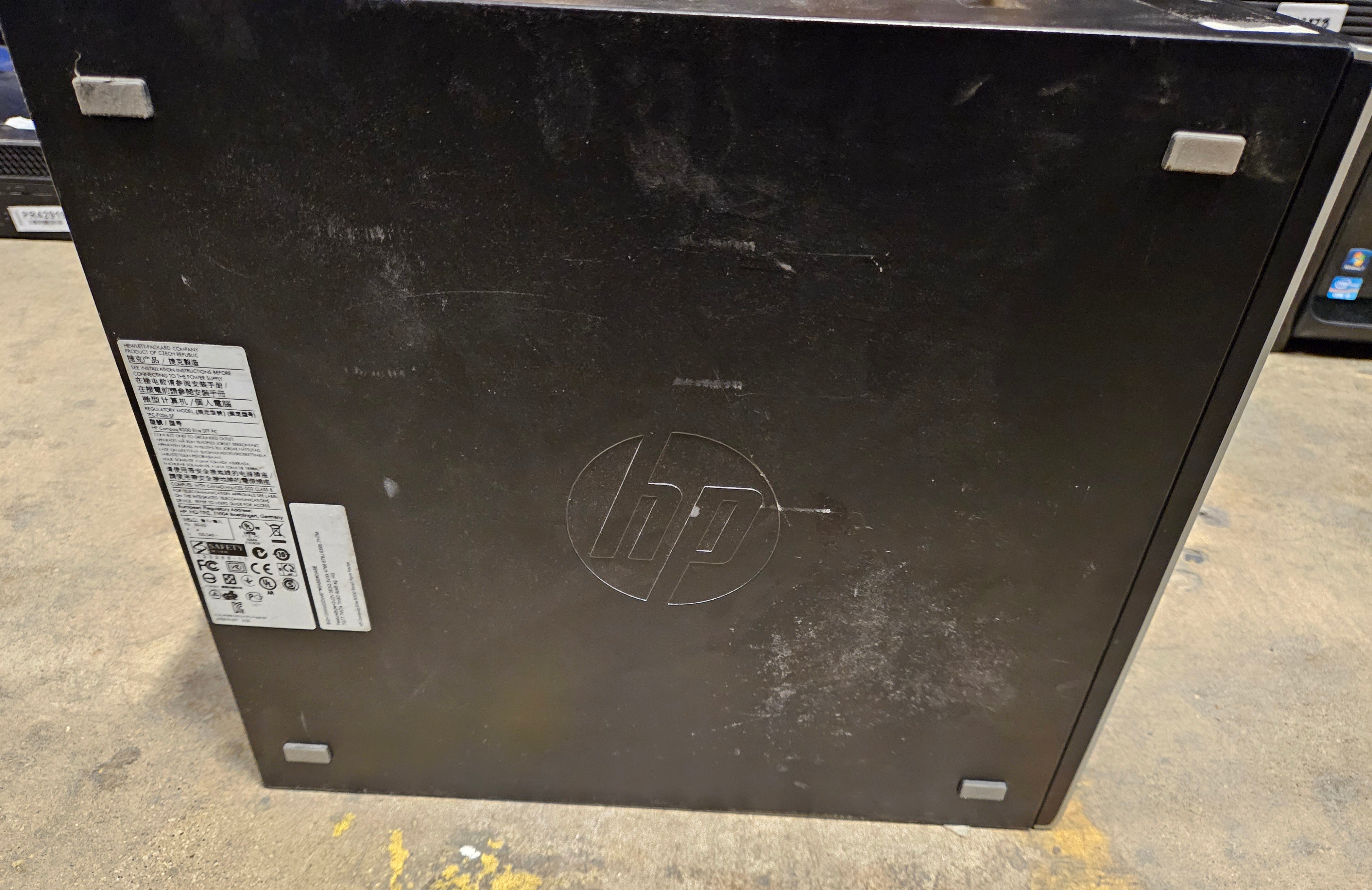 HP Compaq Elite 8300 SFF DVD 4GB RAM i5-3470 3.20GHz NO HDD NO OS PC ( QV996AV ) USED