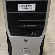 Dell Precision 390 4GB RAM Core2Duo 2.66Ghz NO OS NO HDD Dual DVI Nvidia Quadro FX Win7Pro COA - no side panel ( DCTA ) USED