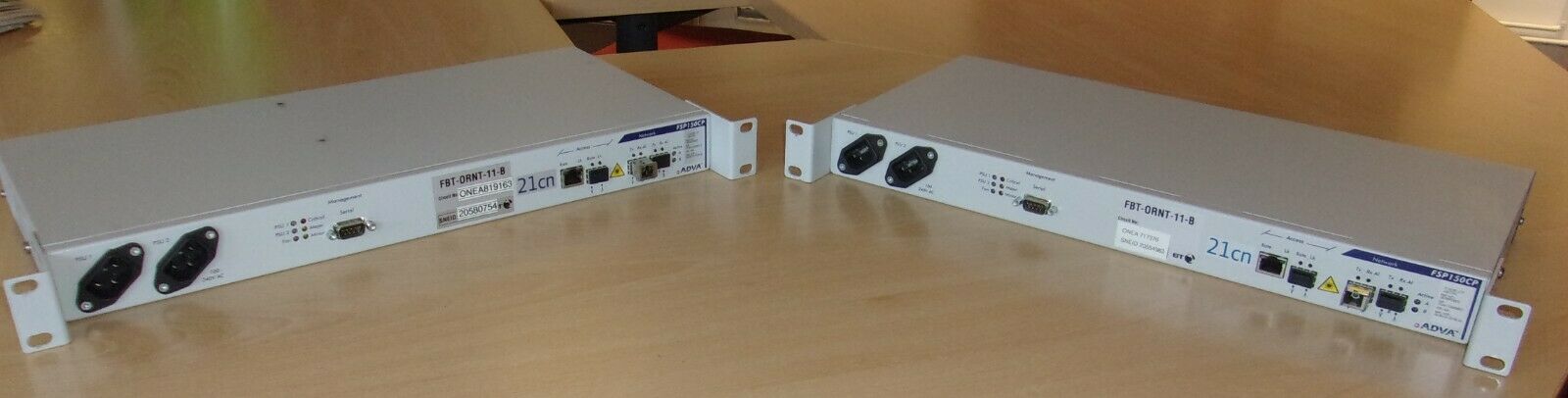 ADVA Gigabit Ethernet Optical Fibre Access Device (78993005 FSP150CP 603 USED)