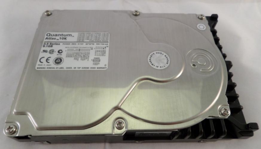 9SCA - Quantum Atlas 10K 9SCA; 9.1 GB; SCA; Firmware UCH0 - Refurbished
