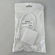 Videk Mini DisplayPort Plug to DVI Socket Adaptor - White ( 2409EMD ) NEW