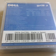 Dell LTO3 Ultrium 400/800GB Dat Tape (0HC591 HC519)