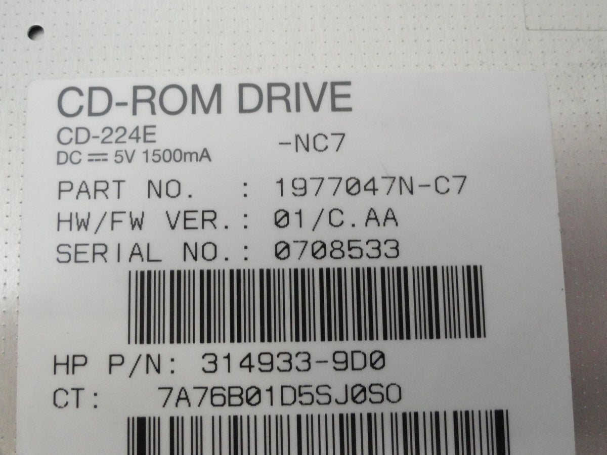 PR17454_1977047N-C7_Teac HP Black 5.25in Slimline CD-ROM Drive - Image5