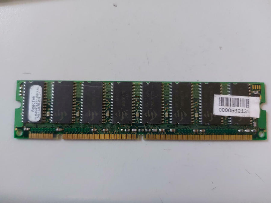 SpecTek 128MB PC100 168Pin nonECC DDR SDRAM DIMM Memory P16M648YLEE7-100CL3A