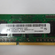 PR24016_MT8KTF25664HZ-1G4K1_Micron MT8KTF25664HZ-1G4K1 DDR3 2Gb SODIMM - Image2
