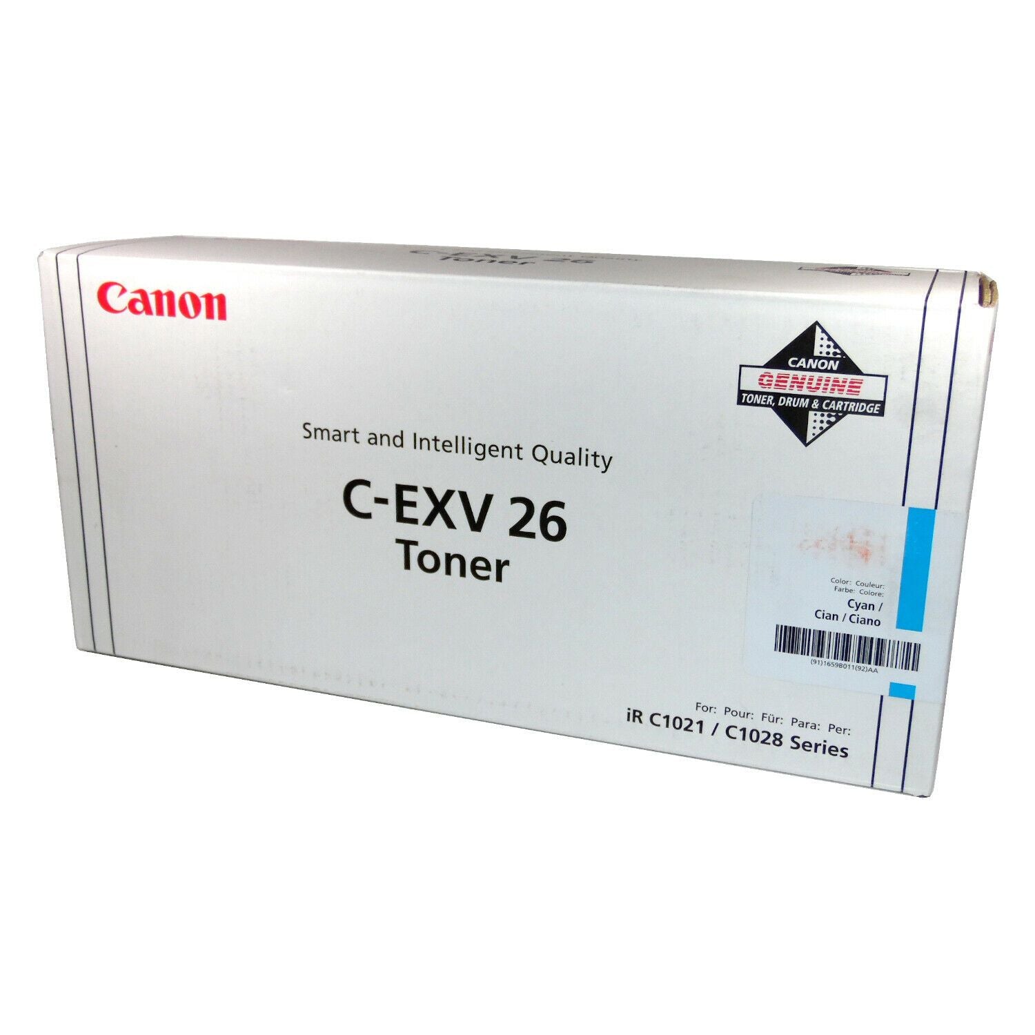 Canon C-EXV26 Cyan Toner Cartridge ( 1659B011 AA ) NEW OLD STOCK FINAL SALE