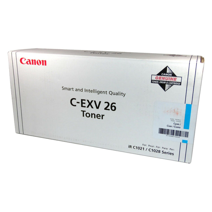 Canon C-EXV26 Cyan Toner Cartridge ( 1659B011 AA ) NEW OLD STOCK FINAL SALE